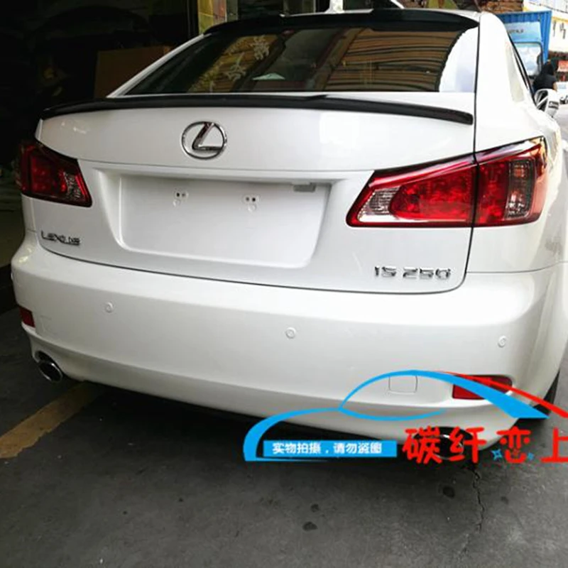 

Fit For Lexus IS250 IS300 IS350 2007 2008 2009 2010 2011 2012 2013 Carbon fiber Primer Color Exterior Rear Wing Spoiler