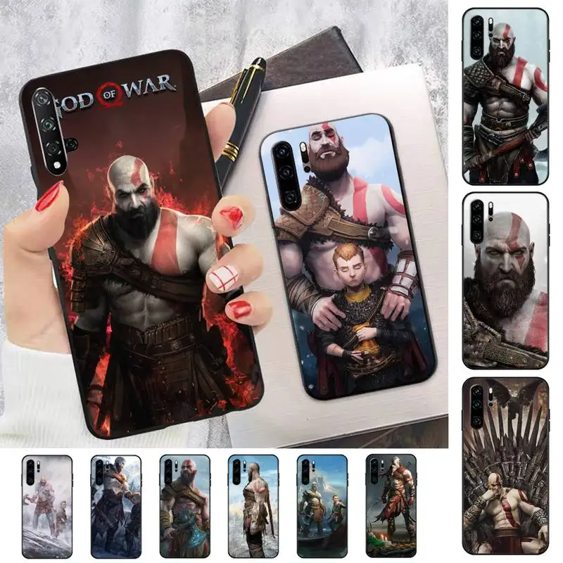 

TOPLBPCS God of War Phone Case for Huawei P30 40 20 10 8 9 lite pro plus Psmart2019