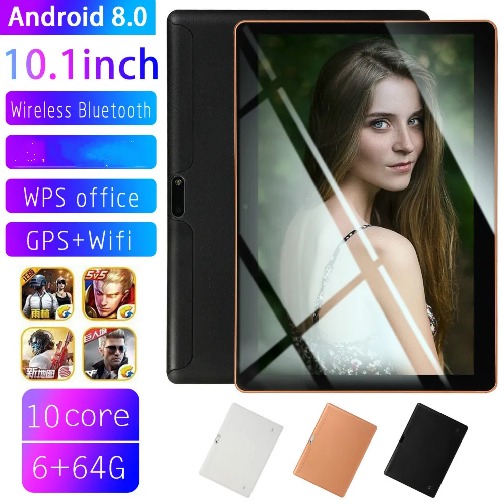 Планшет на Android 2020 10 дюймов двойная карта ожидания 6 ГБ + 8 0 | Компьютеры и офис