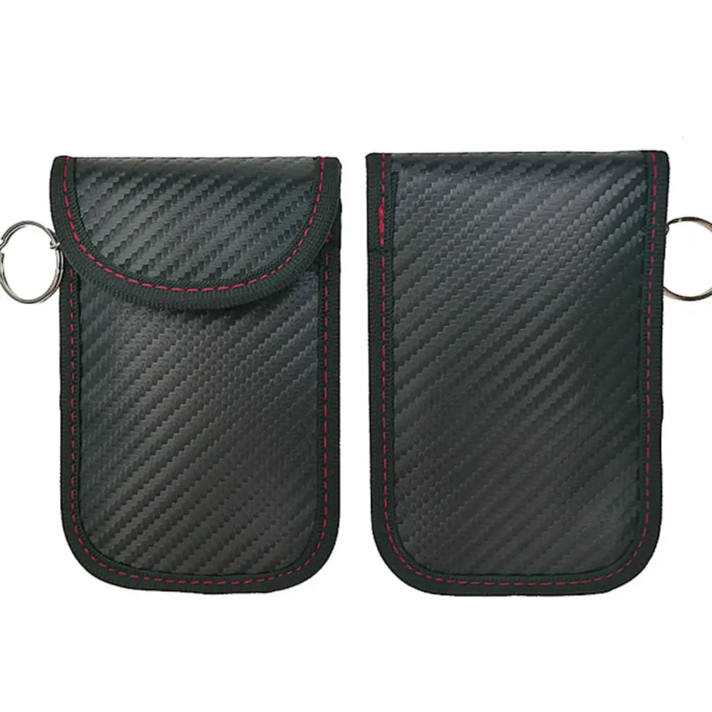 

Car Key Signal Blocker Faraday Bag Keyless Fob RFID Blocking Pouch Case Car Accessories
