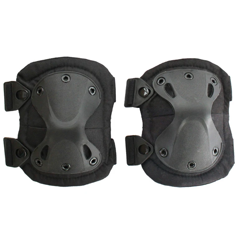 Kneepads Военная Тактическая Защитная Экипировка наколенники налокотники страйкбол Пейнтбол Боевая Охота скейт скутер наколенники Спортивная безопасность - Цвет: Kneepads