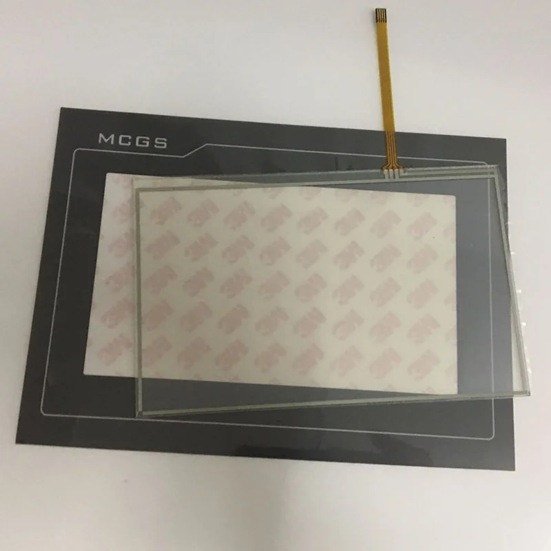 

TPC7062KD 7.1 inch Touch Screen Glass + Membrane Film for MCGS HMI Panel repair~do it yourself, Have in stock