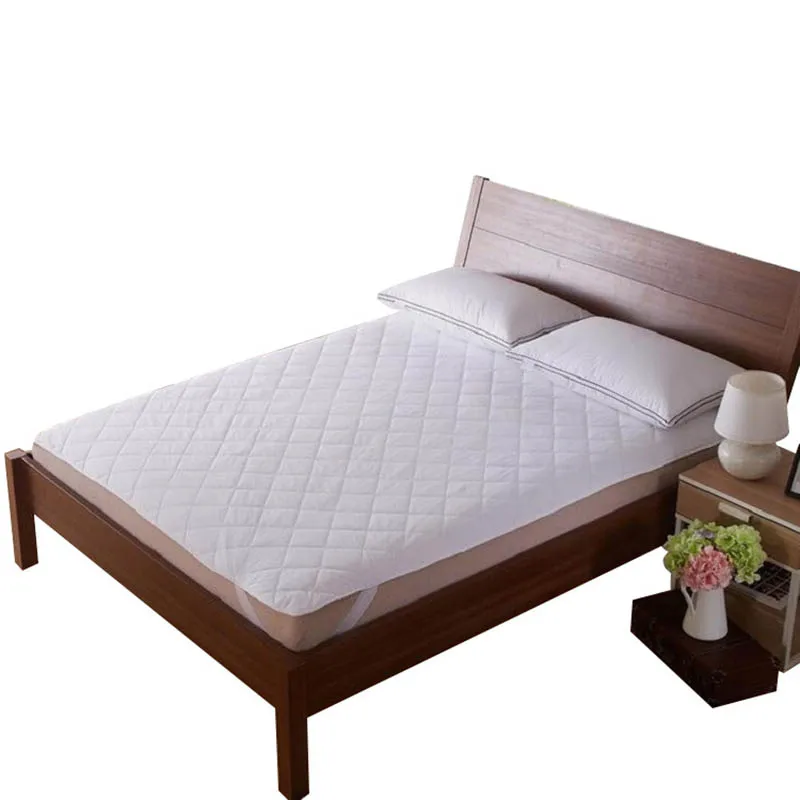 

Economical Mattress Pad Cover Protective Fitted Sheet Mattress Cover Stretch up for Home Hotel ds99
