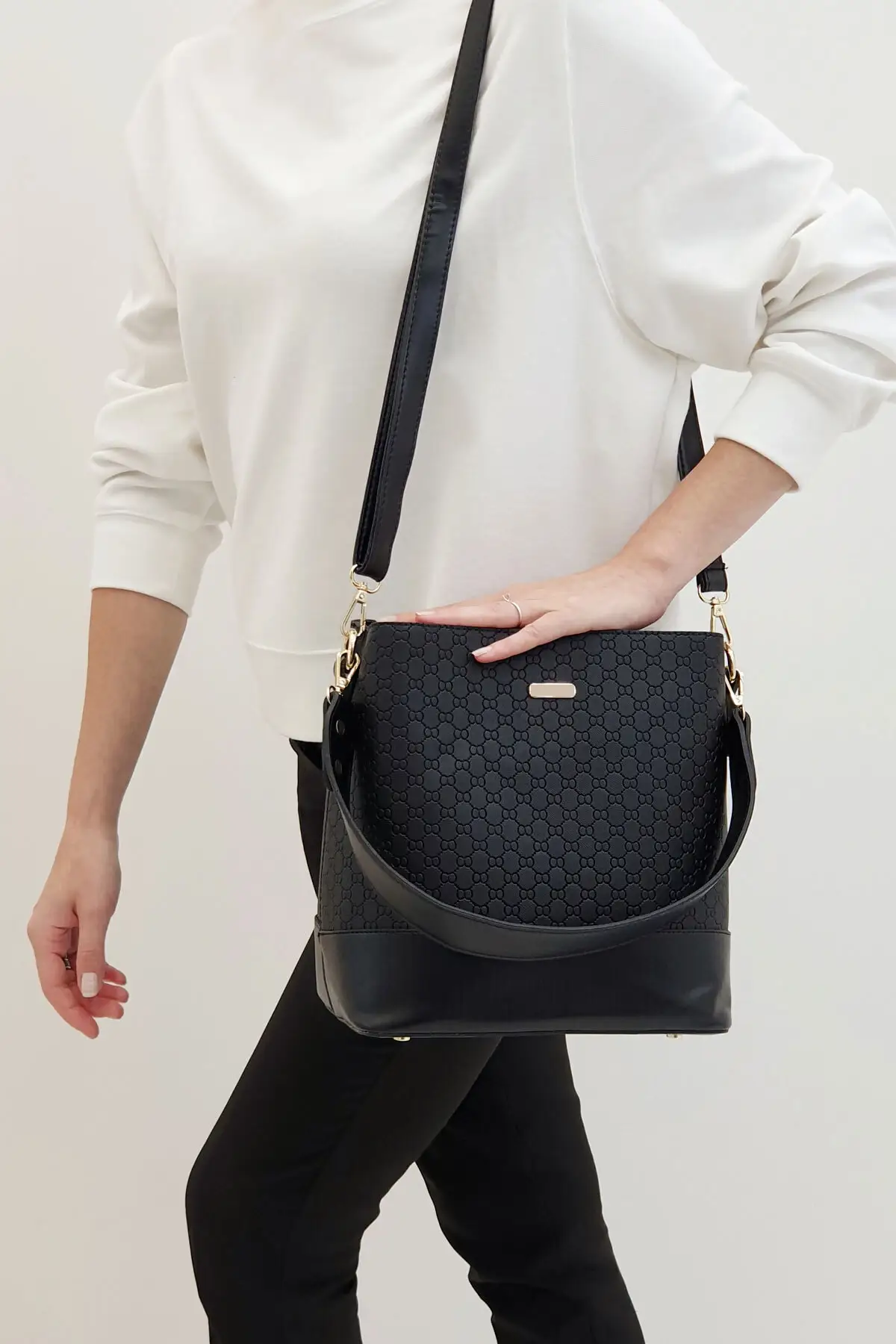 

Fuste Women Casual Bag Black