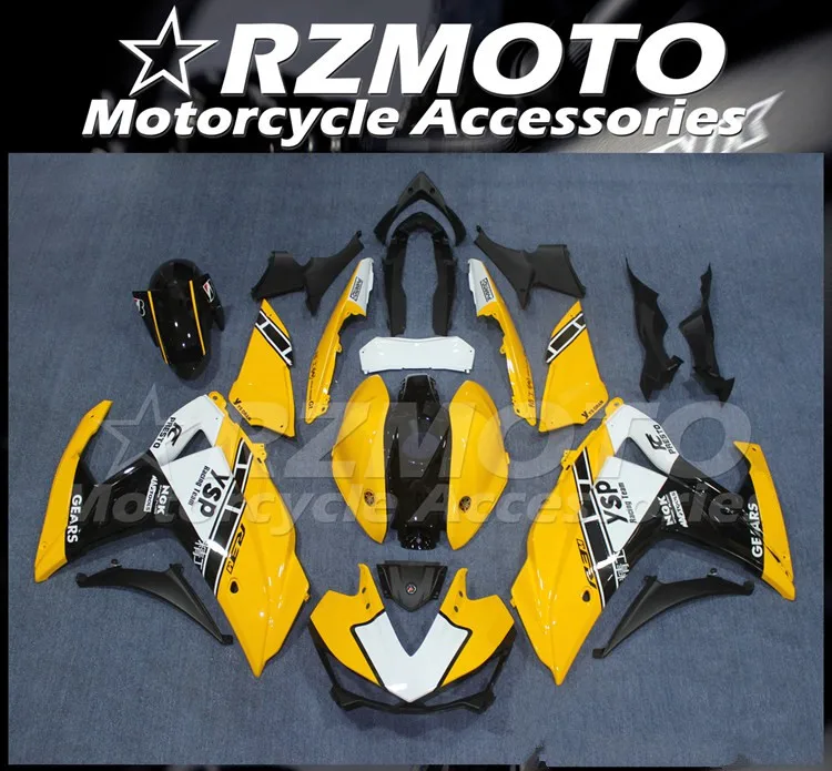 

New ABS Motorcycle Complete Fairings kit Fit for YAMAHA YZF R3 R25 2015 2016 2017 15 16 17 Bodywork set yellow YSP