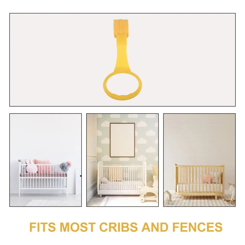 

1 Sst 4Pcs Baby Rings Baby Stand Rings Nursery Rings (Random Color)