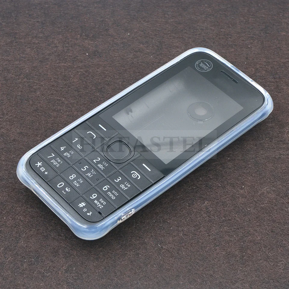 For Nokia 208 Single / Dual Sim Card Mobile Phone Housing Cover Engilish  Russian Hebrew Keypad Clear Soft Tpu Protection Case - Mobile Phone  Housings & Frames - AliExpress