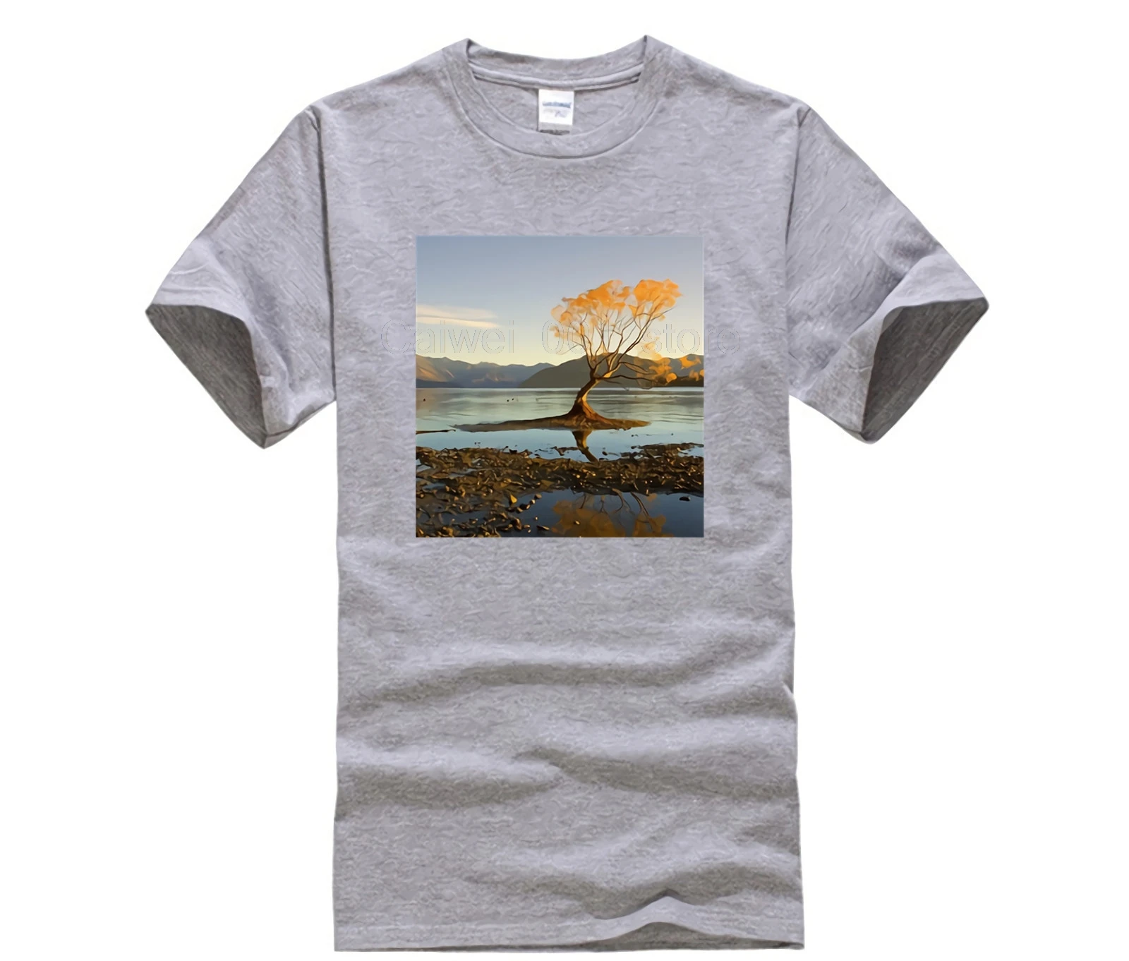 casual o neck loose summer T shirt for men New trends Morning Glory flower 3d printed t men's fashion | Мужская одежда