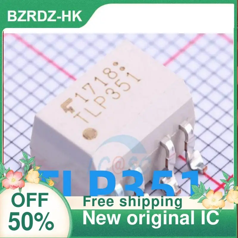 

2-10 шт./лот TLP351 SOP8 новый оригинальный IC