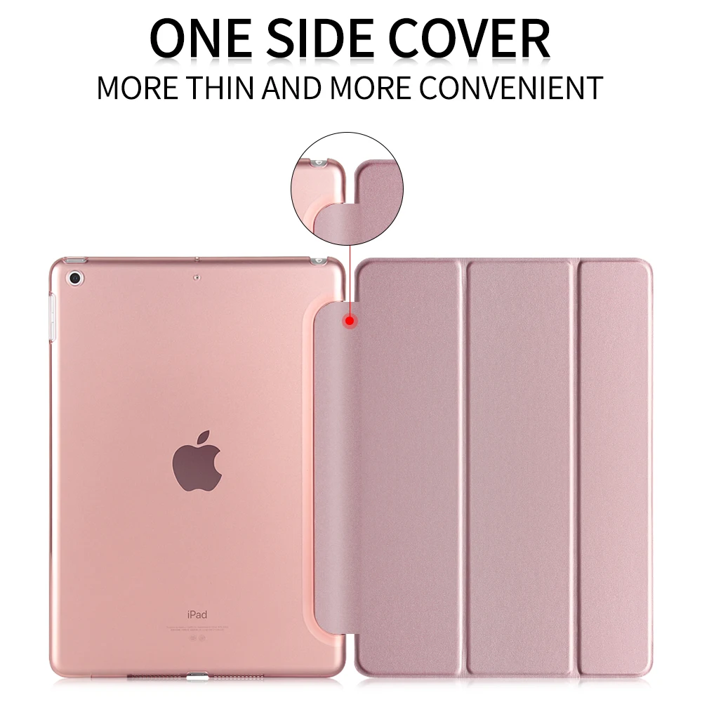 Ультратонкий Магнитный чехол для iPad 9,7, новинка, Air 1 2 A1822/A1893 A1474, умный чехол из искусственной кожи, Авто Режим сна/пробуждения