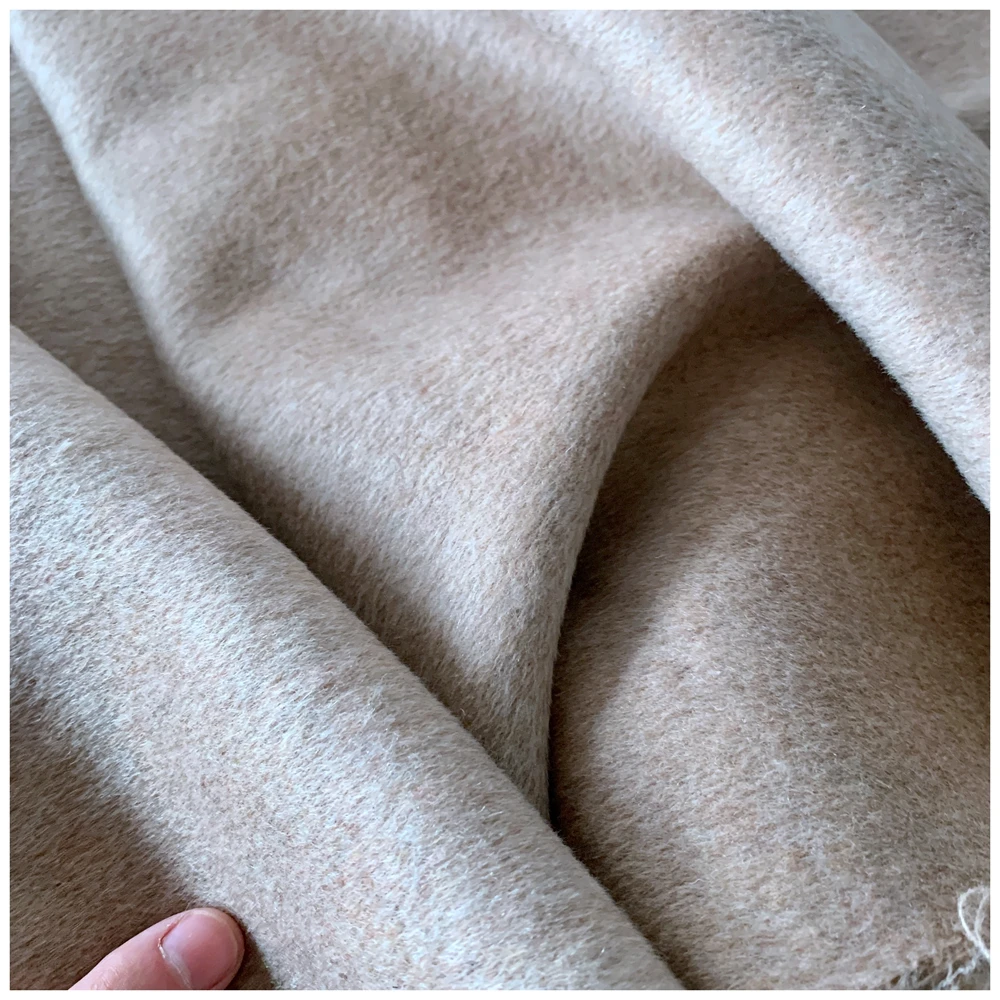 100% Cashmere wool alpaca blended fabric Double-sided cashmere autumn and winter coat jacket | Дом и сад