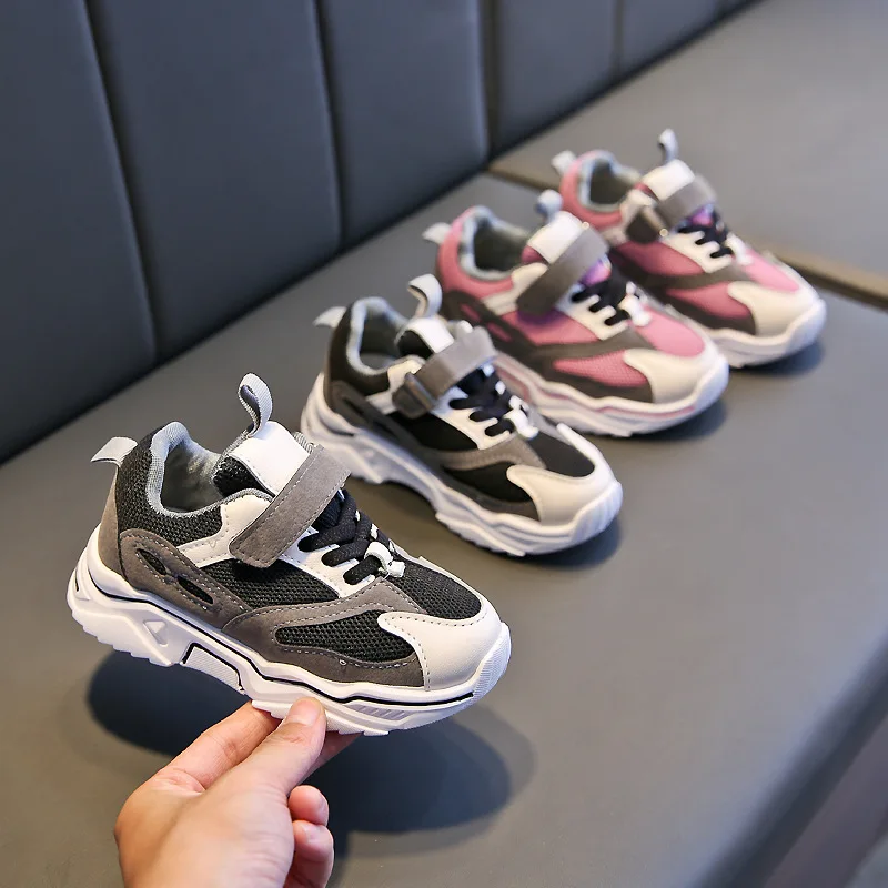 Кроссовки Детские сетчатые для мальчиков и девочек удобная дышащая обувь