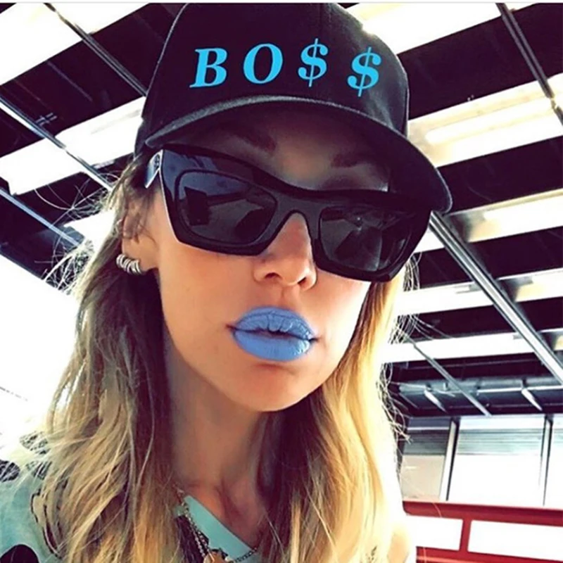 

Retro Square Women Sunglasses Brand Designer Sun Glasses Oversized 2021 Fashion Shades for Female lunette de soleil UV400