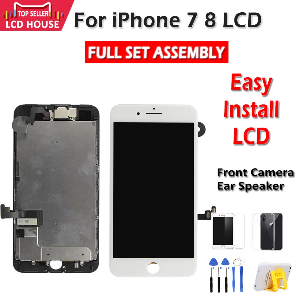 

4.7" AAA Quality LCD Screen For Apple iPhone 7 8 LCD Display With 3D Force Touch Screen Assembly Replacement No Dead Pixel LCDs