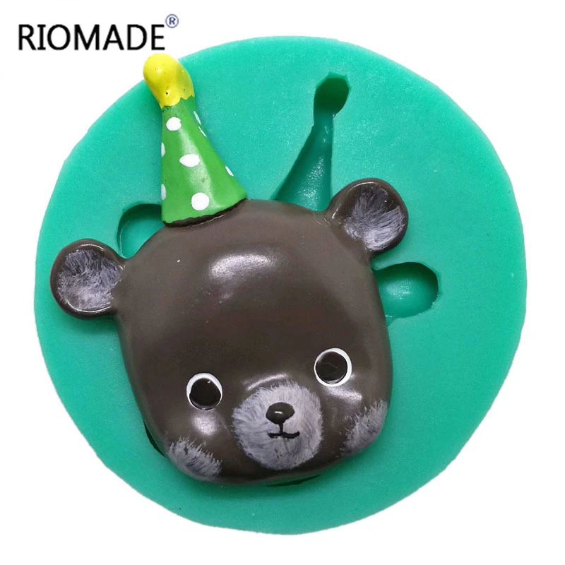 Медведь кролик помадка для дня рождения силиконовые формы оленя форма шоколада