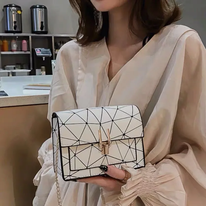 Женские сумки на плечо летняя новая Корейская версия сумка мессенджер цепочке с