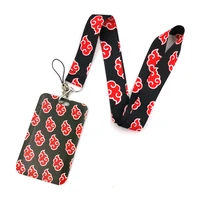 clouds art cartoon anime fashion lanyards bus id name work card holder accessories decorations kids gifts fans