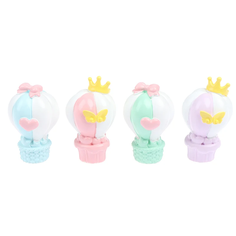 1 шт. Смола Мини милый воздушный шар украшение скульптура домашний офис
