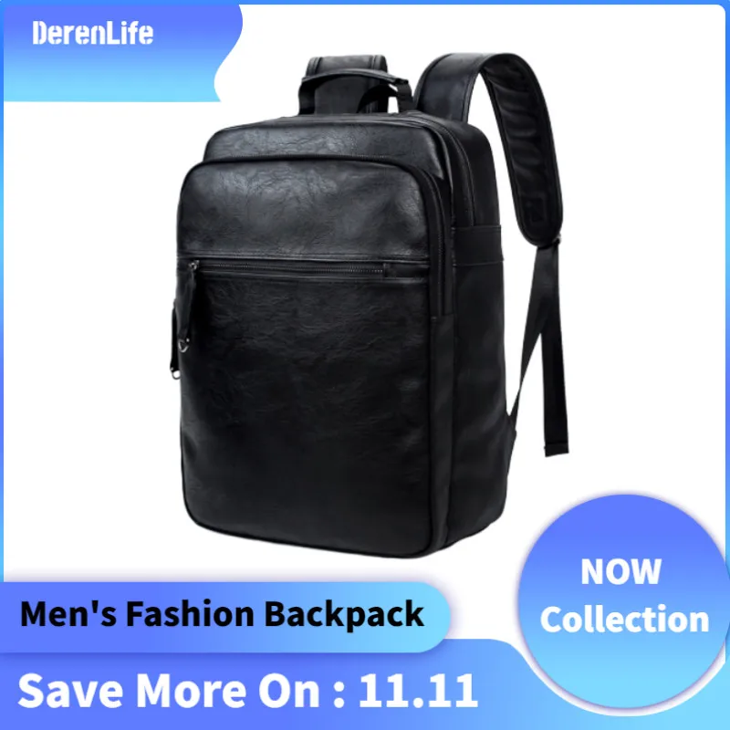 2019 мужские рюкзаки качественная кожаная мужская дорожная сумка модный мужской