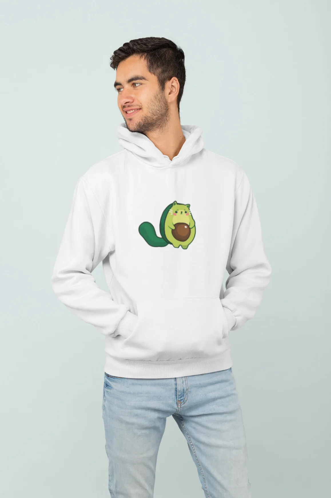 

Unisex Oversize White 3-in-1 Avocado