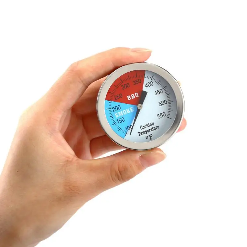 

Stainless Steel BBQ Thermometer Cooking Meat Thermometer Temperature Meter Barbecue Food Cooking Meat Gauge Kitchen Accessories