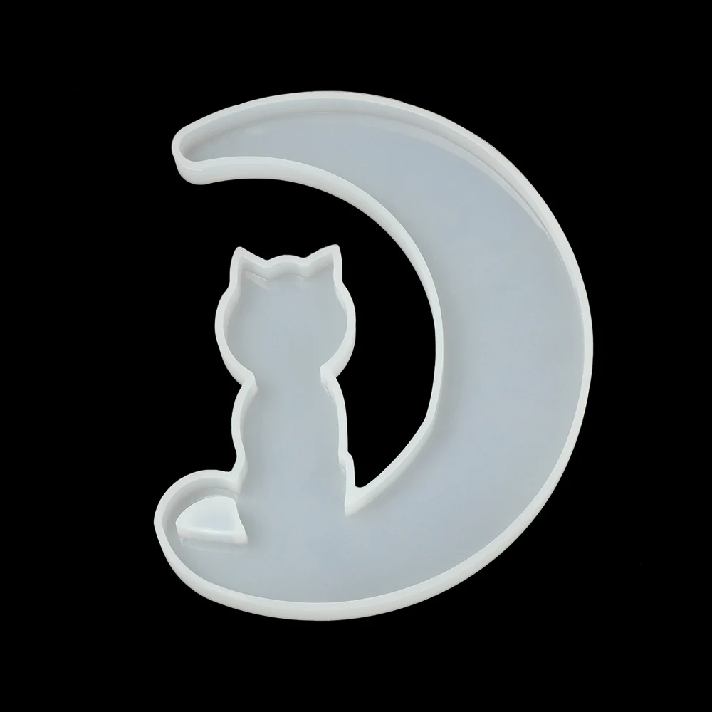 1 шт. силиконовая форма для девочек с Луной хвостами Волками кошками эпоксидной