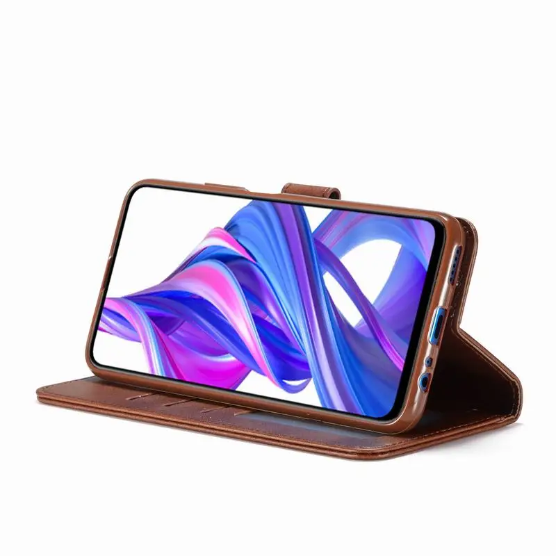 Чехол для huawei Honor 9X, откидной Чехол-кошелек, чехол для Honor 9X Pro, кожаный роскошный чехол-книжка, Магнитный чехол для huawei 9X Honor, чехол для телефона