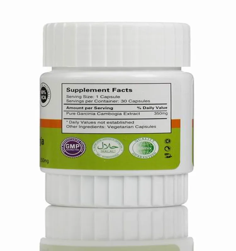 Экстракт желтых фруктов Garcinia эффективен и быстро снижает вес апельсиновой ткани