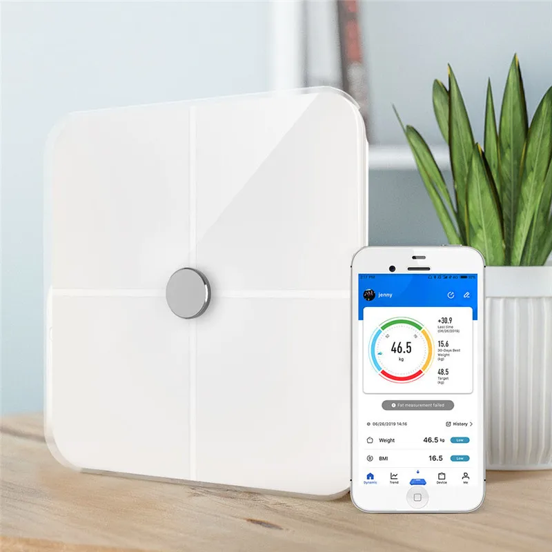 DIGOO DG BF8011 Смарт Электронные весы Bluetooth напольные светодиодный экран с приложением
