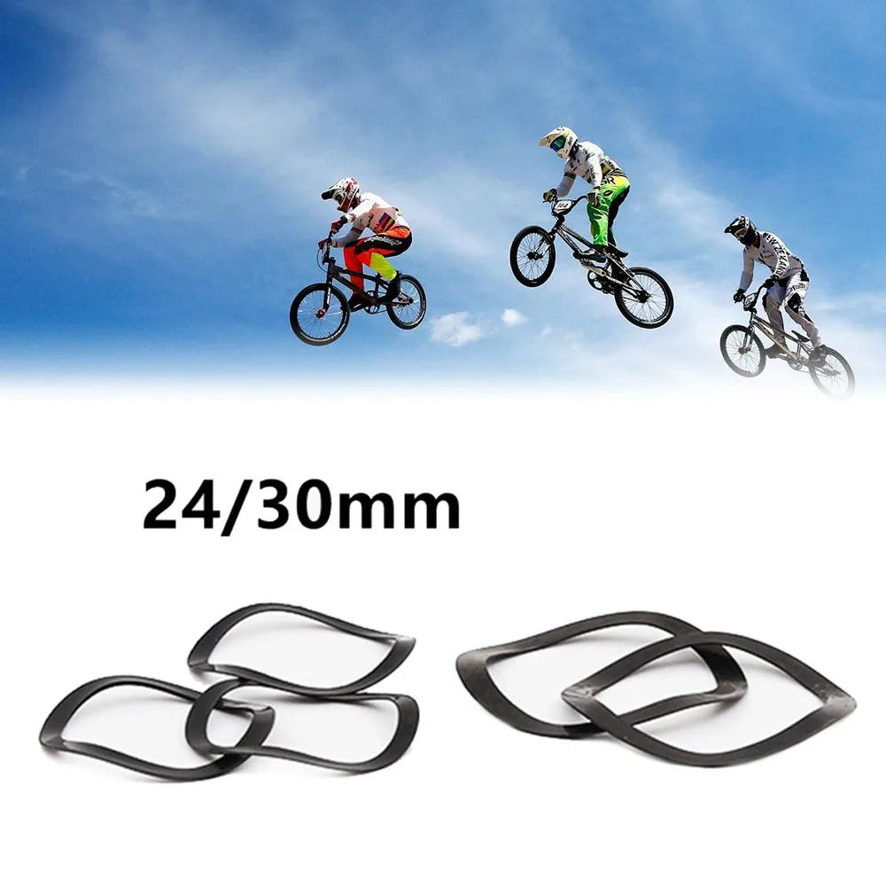 

1pcs Bike Steel Crank Adjuster For Bicycle GXP 24/30mm Bottom Bracket Attachment Adapter Wave Washer Spring Cycling Spare Parts