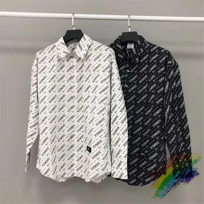 

Рубашка с длинным рукавом для мужчин и женщин, блузка с V-образной вышивкой, с длинным рукавом, в стиле оверсайз, чёрная, белая