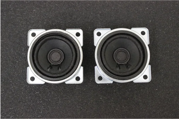 2 шт. дюймовый ультра тонкий Полнодиапазонный динамик/Неодимовый магнит бумажная