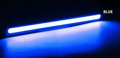 

Универсальный Автомобильный светодиодный светильник 17 см, полоса cob, дневные ходовые внешние светильники s, автомобильный водонепроницаемый Стайлинг DRL, Светодиодная лампа 12 В