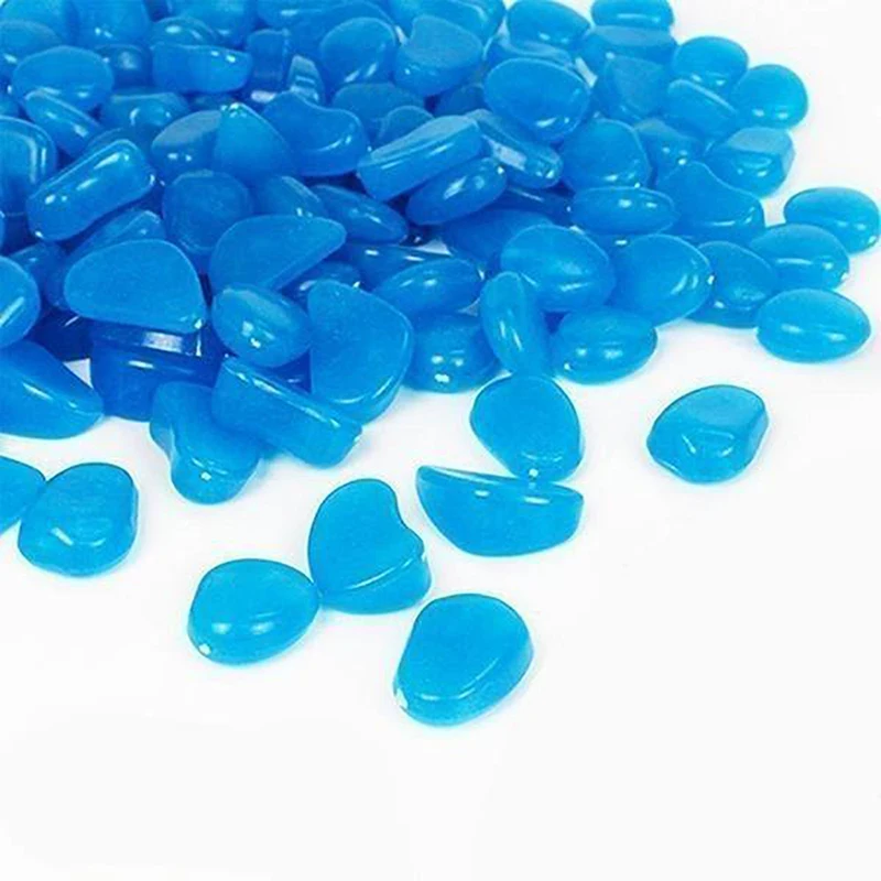 

Светящиеся камни для сада, украшение для аквариума, разноцветное