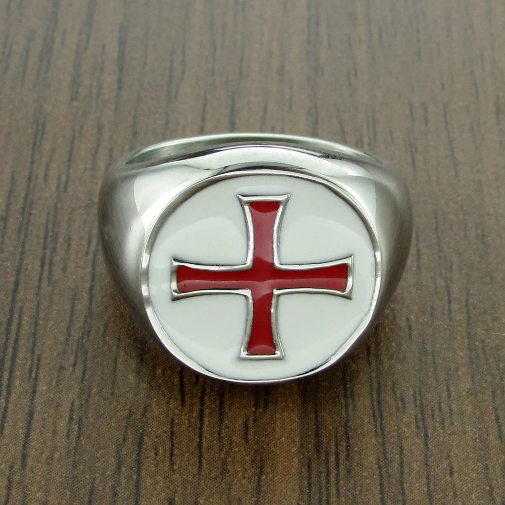 Бесплатная доставка Средневековый перстень Ретро Винтаж 316 Нержавеющая сталь