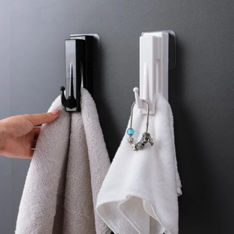 

Wall Hangers Marble Hook Door Hanging Hat-and-coat Hook Hook Kitchen Bathroom Wall Seemless Adhesive Hook Viscose Hook with Pack