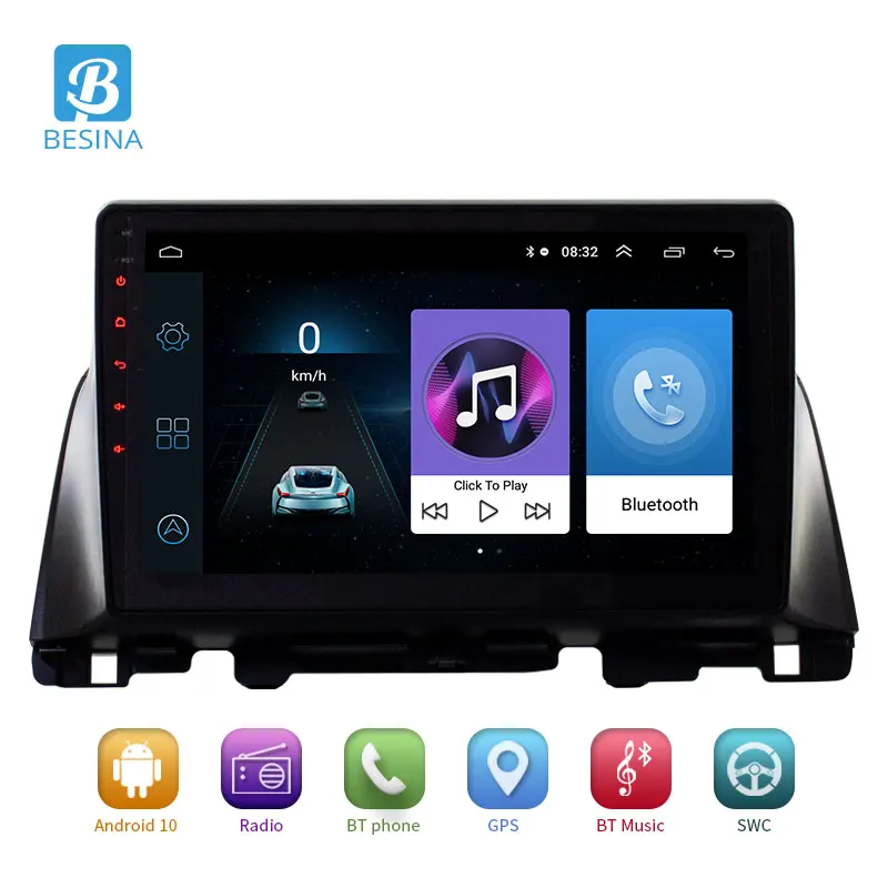 Автомобильный мультимедийный плеер Besina 9 дюймов Android 10 0 для KIA K5 Optima 2015 2016 2017