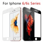 Чехол для Iphone 6 S 6 s Plus 6plus 6splus S6 с полным покрытием, закаленное стекло для Apple Iphone6 I Phone Iphon, защита экрана