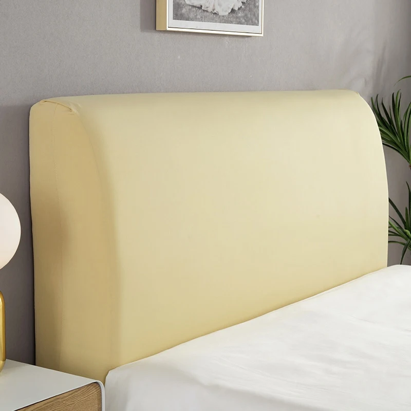 Однотонные Чехлы для изголовья кровати в скандинавском стиле эластичное