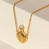 vintage and high grade design of wine pot necklace savis same kettle pearl pendant necklaces are fashionable