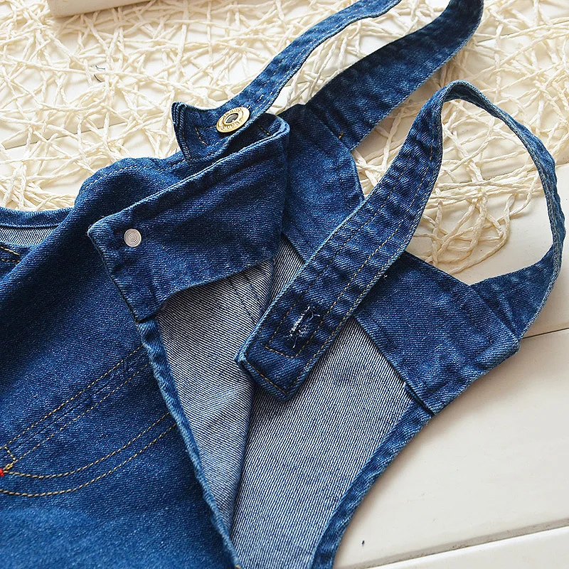 Джинсовый комбинезон для маленьких мальчиков с длинными брюками | Мать и ребенок