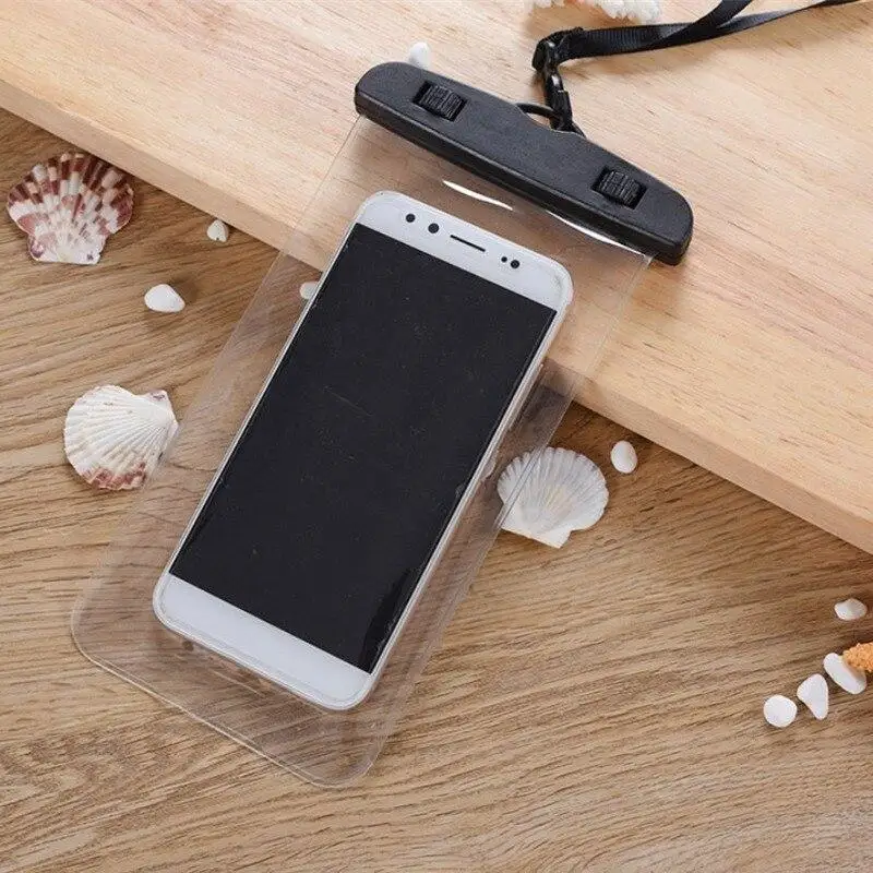 

Universal Waterproof Case Mobile Phone Cover Water Proof Pouch Bag For iPhone 12