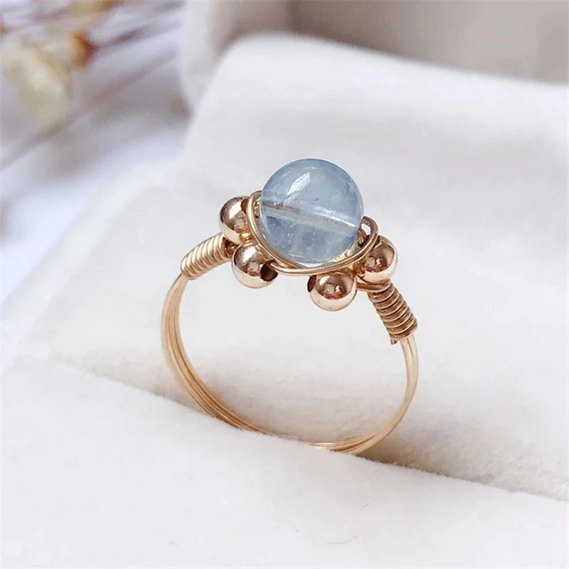 

Gold Filled Ring Natural Pearl Rings Knuckle Rings Gold Jewelry Mujer Bague Femme Handmade Minimalism Jewelry Boho Women Ring