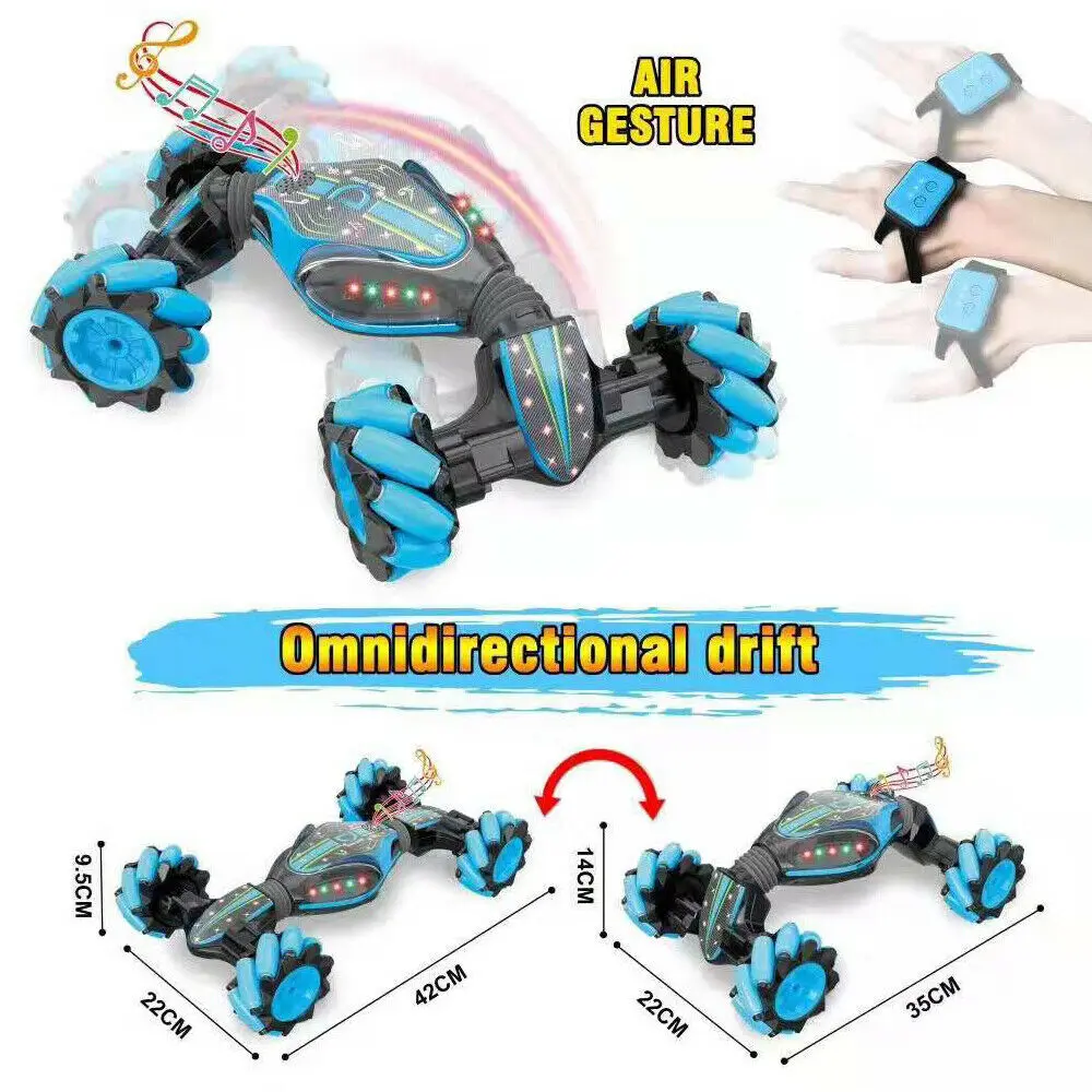 

2.4Ghz Remote Control RC Off-road Stunt Car Toy Xmas Stunt Car Gesture Sensing Twisting Vehicle Drift Car Driving Toys Gifts