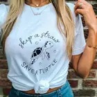 Футболка с забавным графическим принтом Skip a Straw Save a Turtle, футболки экологических активистов, подарки для любителей черепахи, 100% хлопок