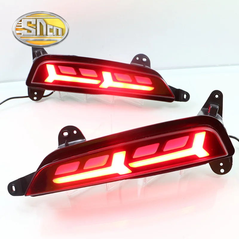 

2PCS For Hyundai IX25 Creta 2015 2016 Rear Bumper Reflector LED Brake Light Driving lights Turn Signal Lamp accessories