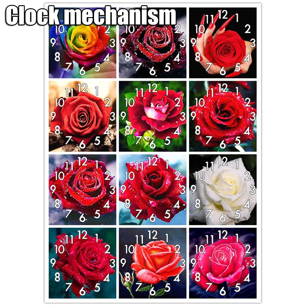 

Полный набор для алмазной живописи вышивка крестиком мультяшный медведь включает мозаику с часовым механизмом 5D Сделай Сам квадратная кру...