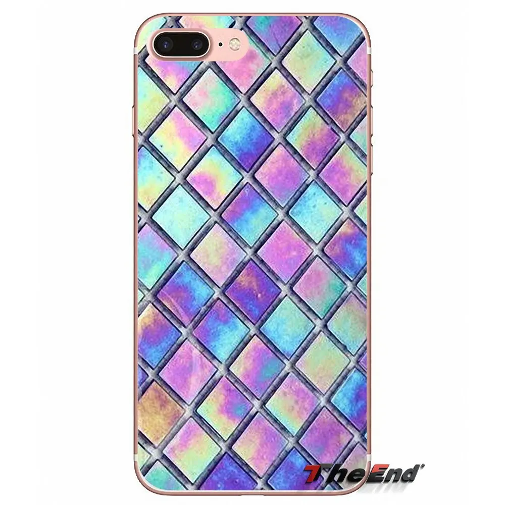 Марокканские весы русалки силиконовый чехол из ТПУ для huawei P Smart Y6 Pro P8 P9 P10 Nova P20 Lite