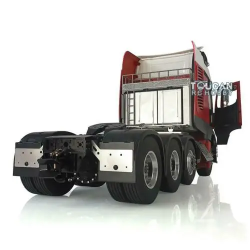 LESU 1/14 RC металлическая стойка шасси Hercules Arcos трактор грузовик окрашенный салон DIY