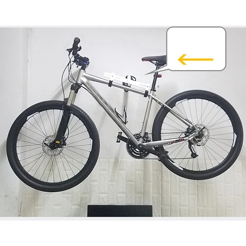 

Bike Wall Mount for 1 Bicycle in Garage or Home - Cycling Hanger - Safe and Secure Holder Hook